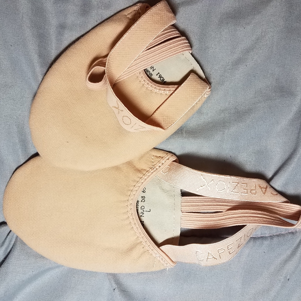 Capezio lyrical shoes half soles